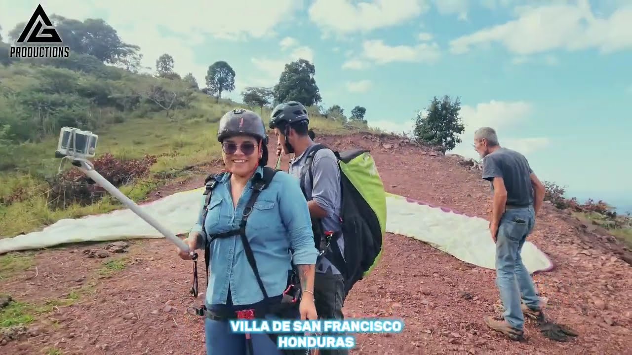 Un día volando 🪂 en parapente con Fly Adventures Honduras / Villa de San Francisco
