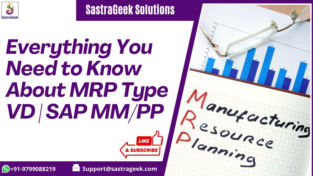 Everything You Need to Know About MRP Type VD | SAP MM/PP