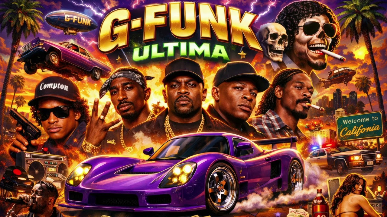 West Coast Vibes - G-Funk & 90s Hip Hop Mix