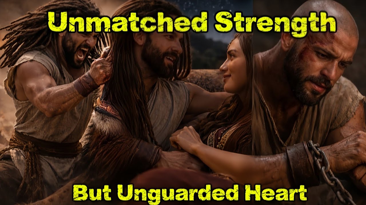 The Untold story of SAMSON — Strength,Betrayal and Redemption.