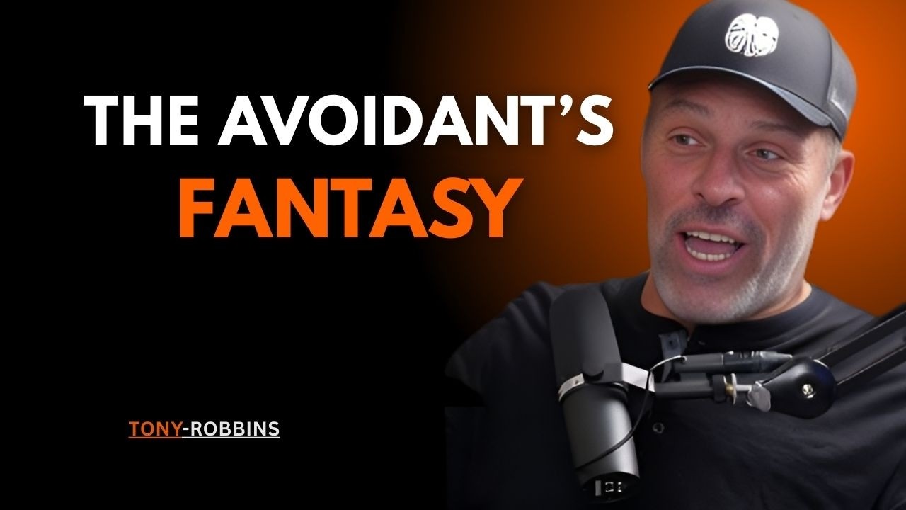 PLAY TO THE AVOIDANT'S FANTASIES AND THEY WILL NEVER LEAVE YOU || TONY ROBBINS