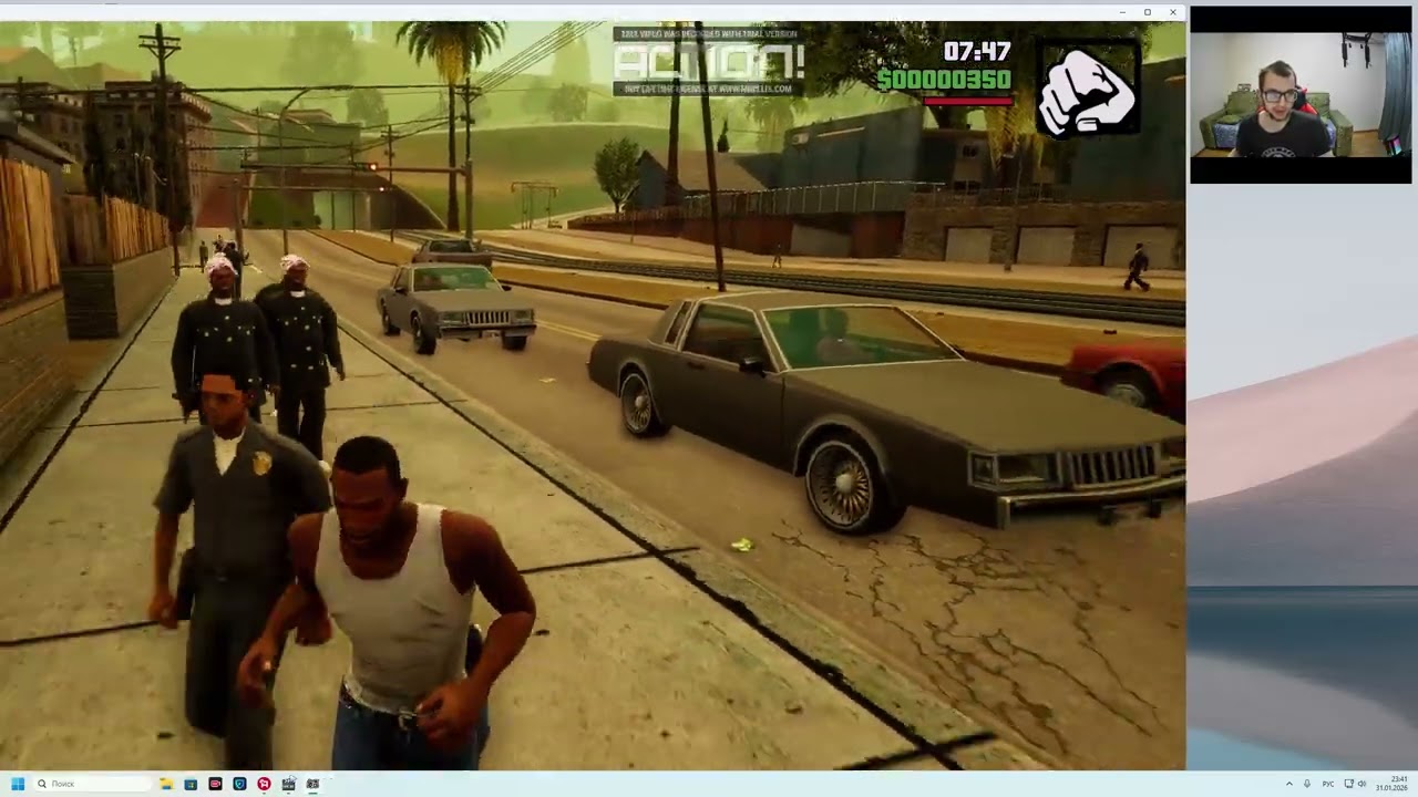 Я играю GTA Sa Definitive Edition