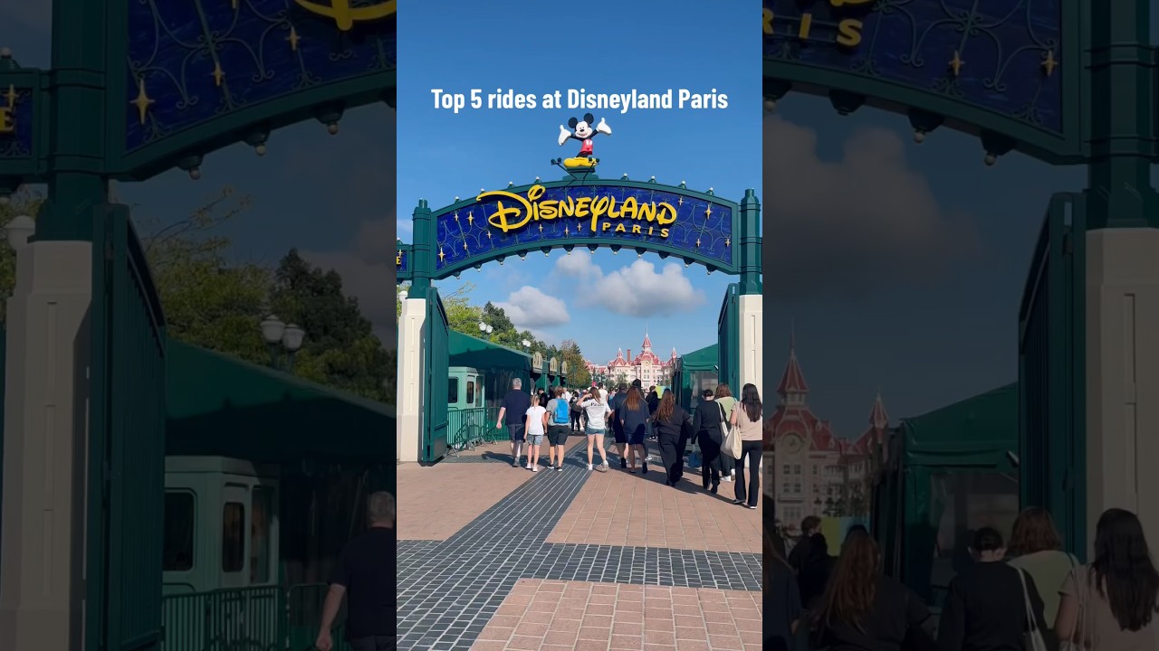 Our top 5 rides at Disneyland Paris! What are yours? #disney #disneylandparis