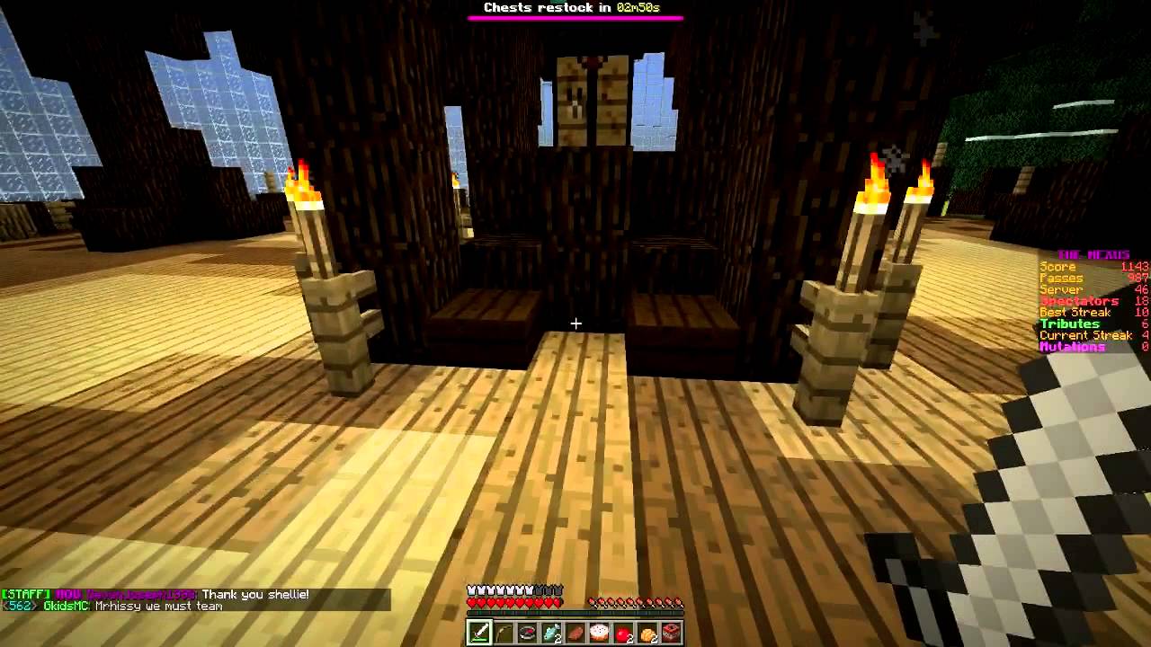 Minecraft: Hunger Games w/Mitch! Game 523 - HOW TO BE SUPER STRONG!