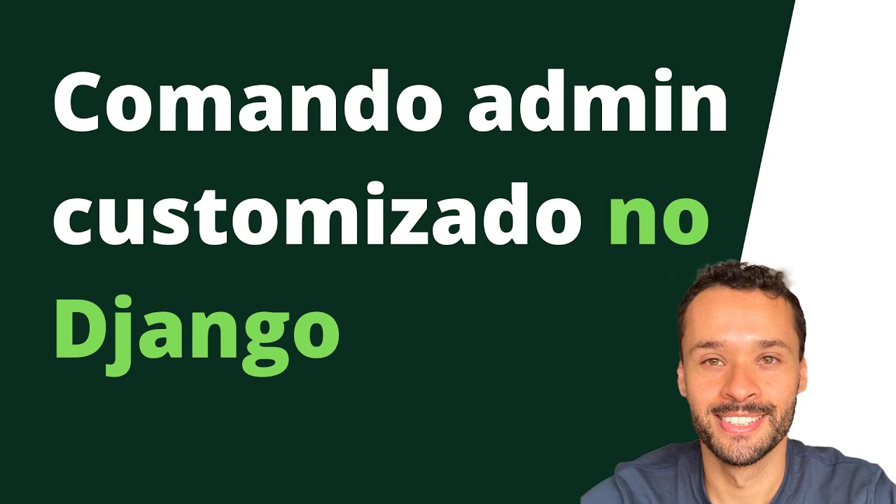 Como criar um comando customizado no Django
