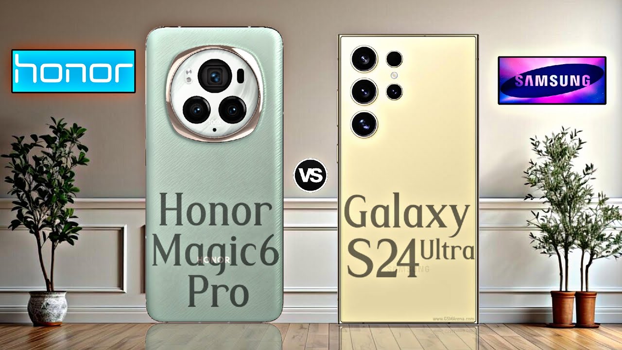 Honor Magic6 Pro Vs Samsung Galaxy S24 Ultra || full compare