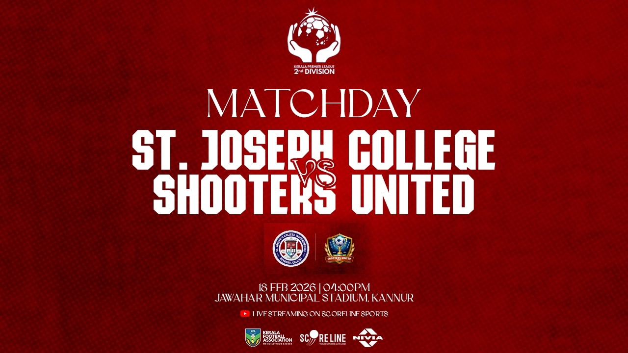 LIVE | St. Joseph College vs Shooters United | Kerala Premier League 2nd Division