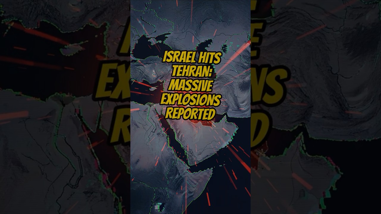 ISRAEL HITS TEHRAN: Massive Explosions Reported