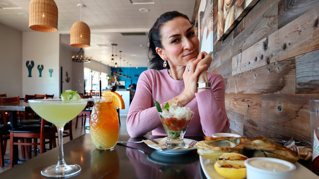 Удачная Нога - Питаемся Полезно - Морепродуктовый Ланч - Эгине - Семейный Влог - Heghineh
