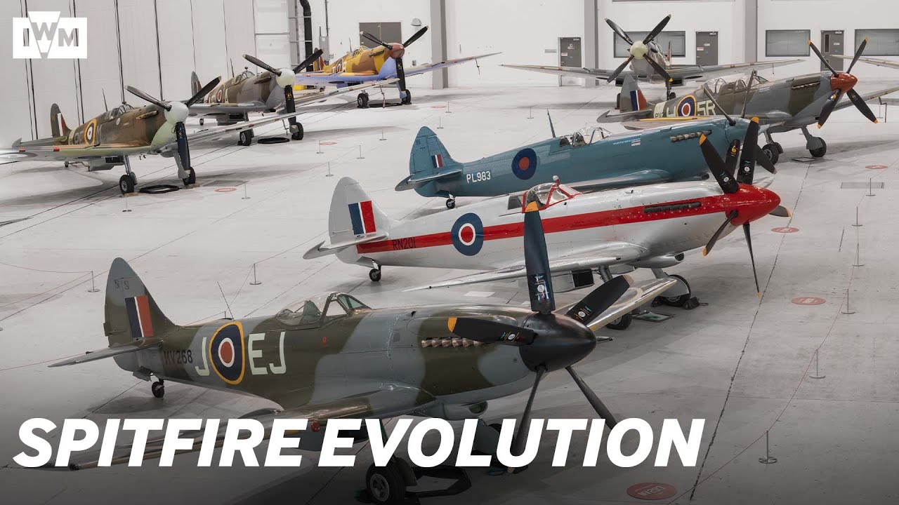 Spitfire от Mk1 до Mk24 | Как Spitfire становились всё лучше