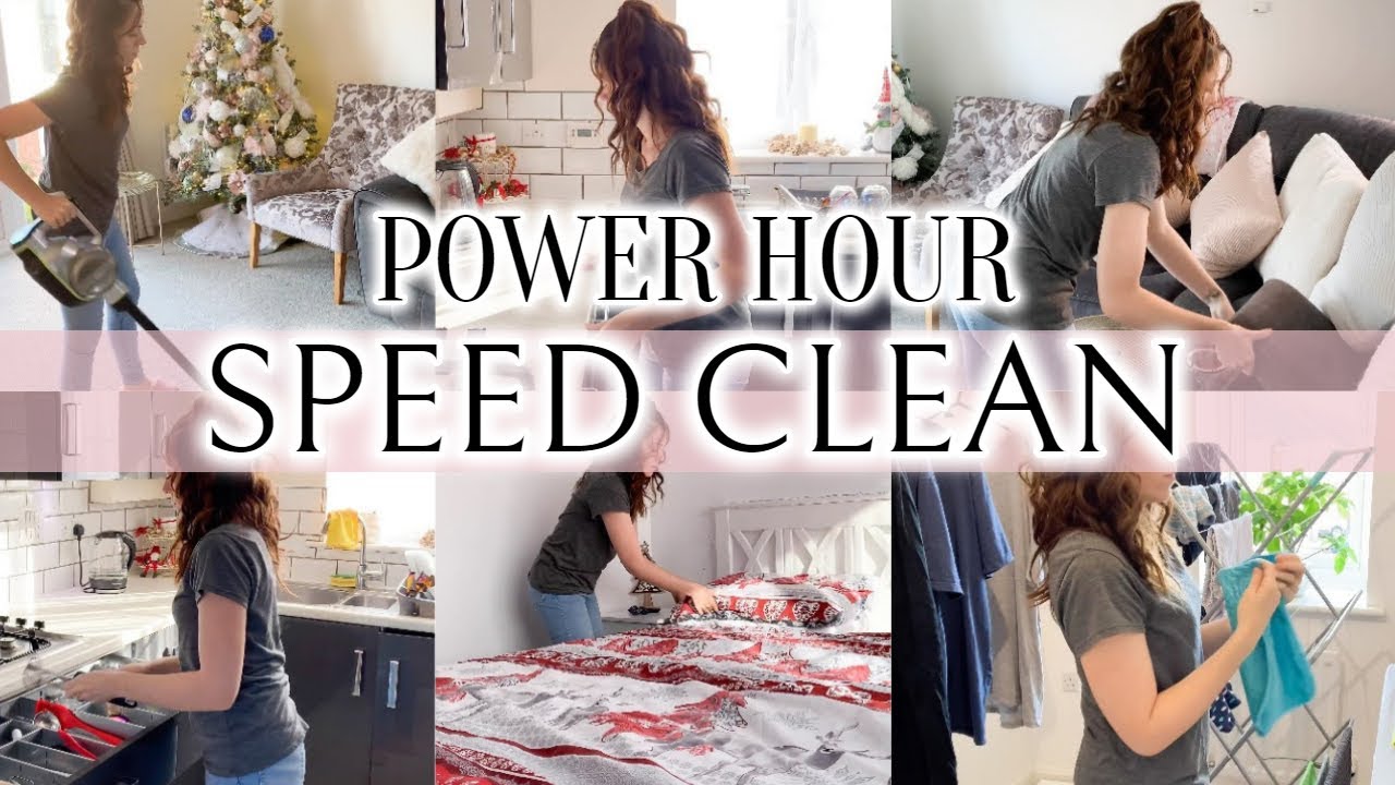 POWER HOUR SPEED CLEAN | Speed Cleaning Motivation