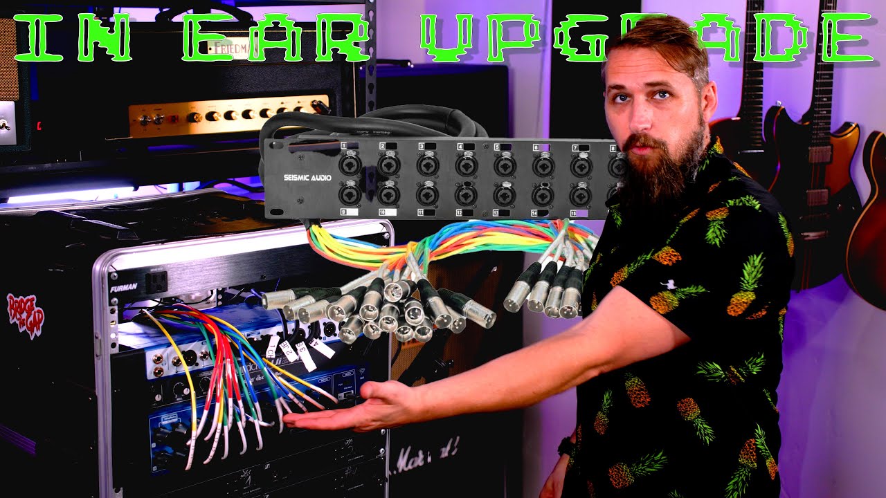 What upgrade is best for the UI24 rack, for in ear monitors?