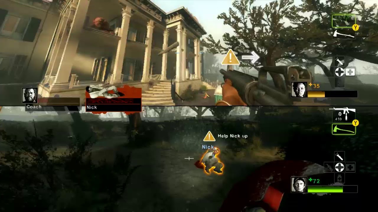 LEFT 4 DEAD 2 (XBOX 360) SPLIT-SCREEN CAMPAIGNS - PART 2