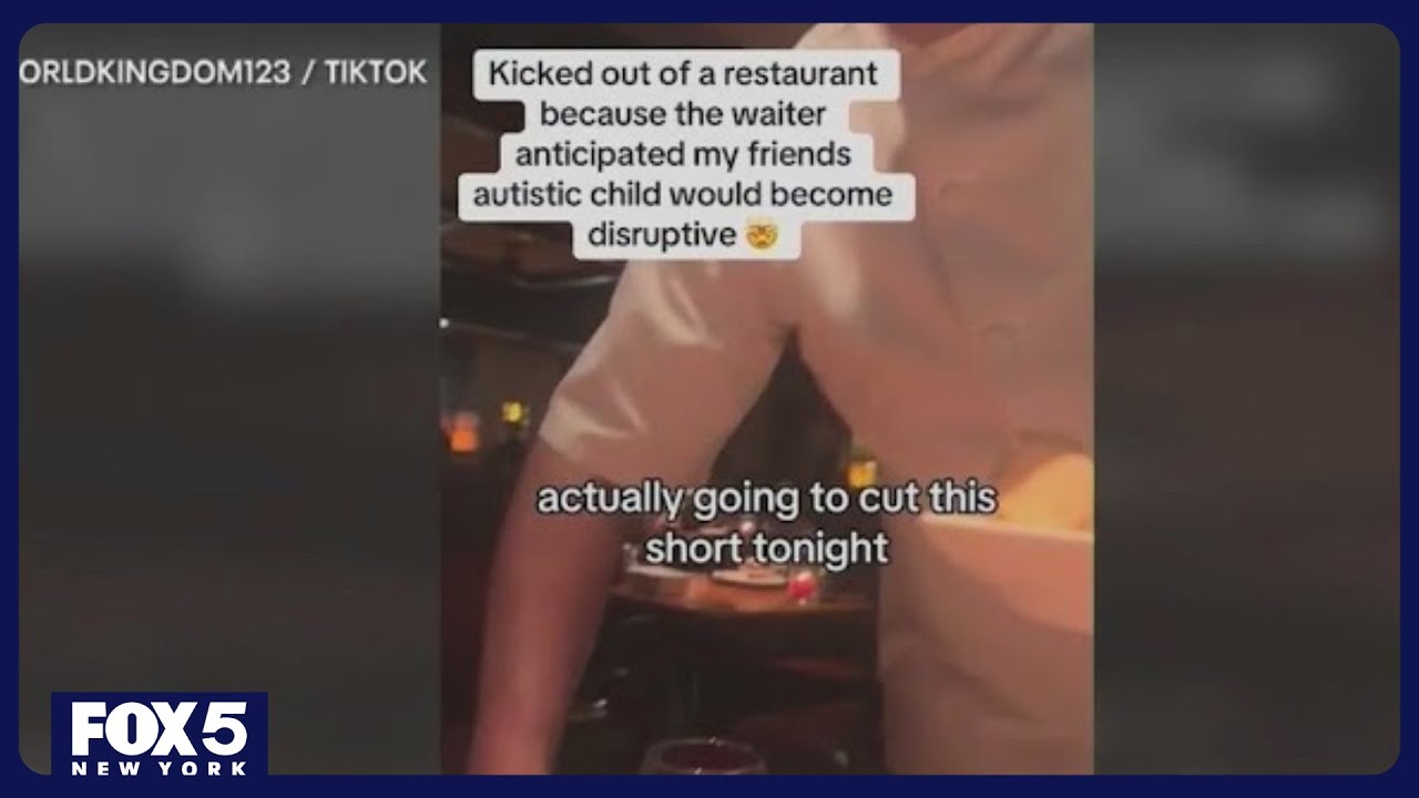 NJ mom claims viral video shows Hackensack restaurant kicked out autistic son