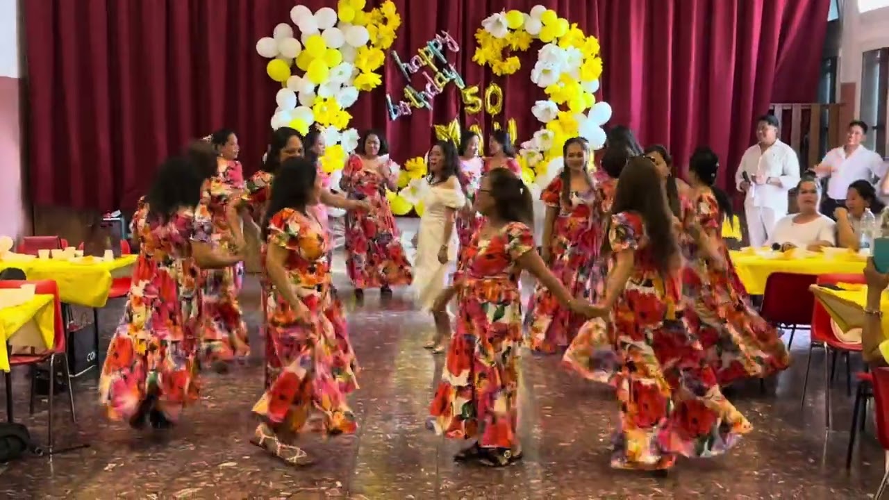 Cotillion by the Pretty mommies of Venice 50th Birthday of Maureen