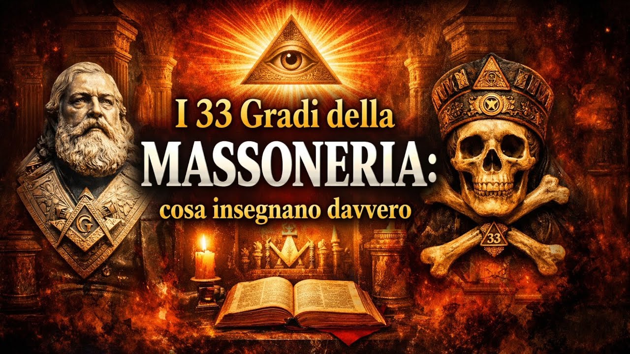 Dentro i 33 gradi della Massoneria