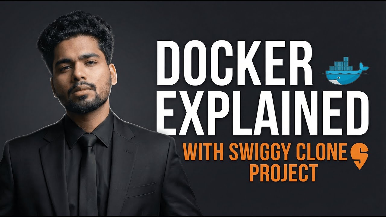 Dockerize your first App! Swiggy Clone Project for Beginners (Tamil)