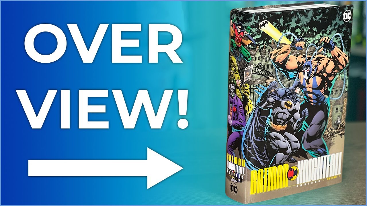Batman Knightfall Omnibus Volume 1 NEW PRINTING Overview & Comparison | Bane | Azrael |