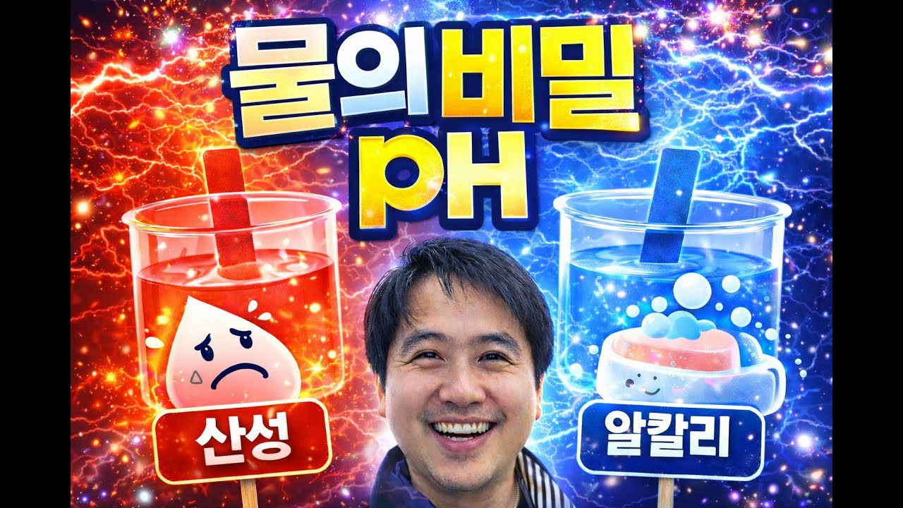 산성 vs 알칼리, 물의 승자는? (pH 5분 쓱싹 정리)