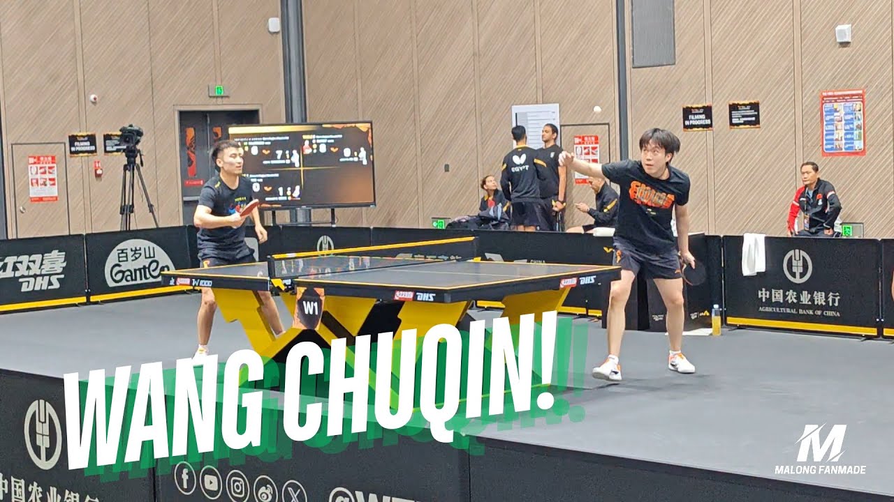 Full training Wang Chuqin, Lin Shidong, Xiang Peng at 2025 China Smash