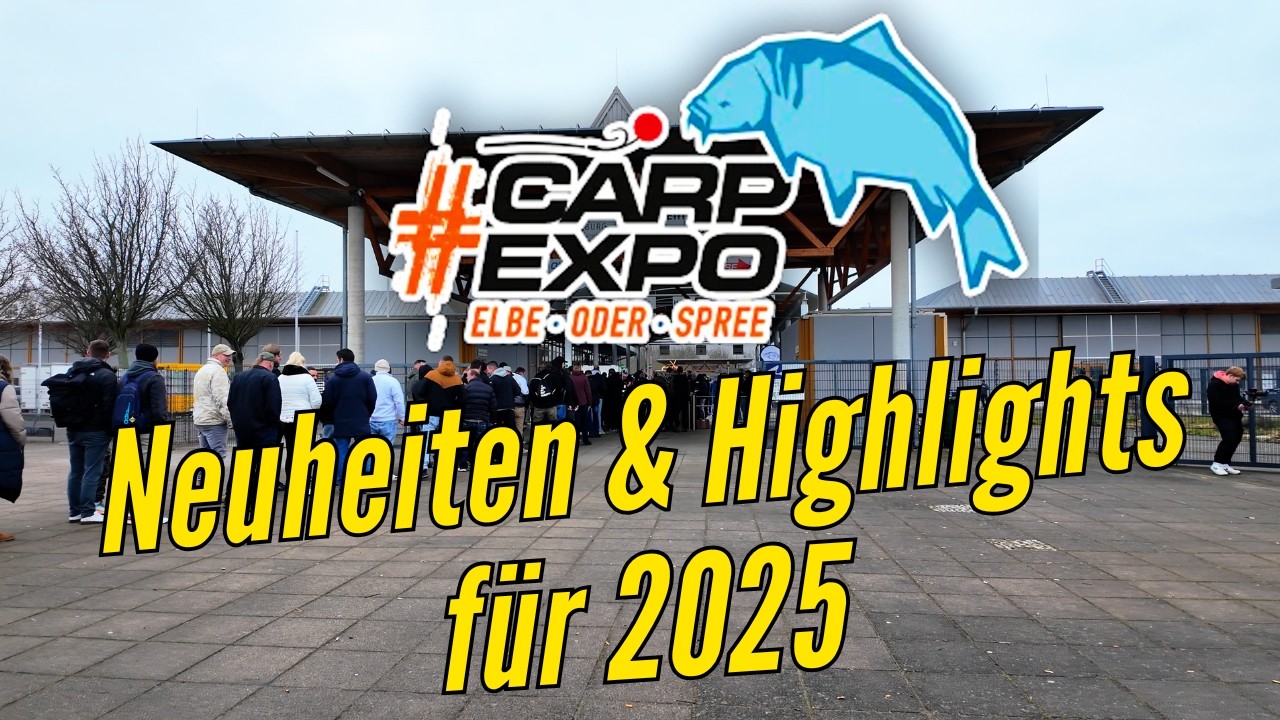 Auf der Carp Expo Elbe-Oder-Spree in Magdeburg 2025 | Karpfenangeln Messe