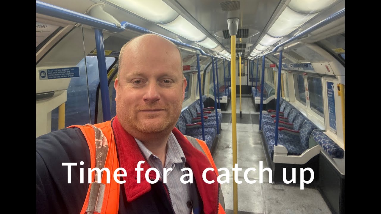 Come with me to work for a SNIP turn. Let's have a catch up in the car. Piccadilly line