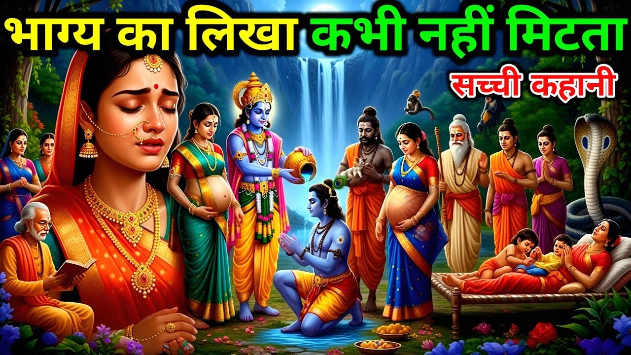 भाग्य का लिखा कभी नहीं मिलता | hindi kahani | motivation Stories | Bhagwat Geeta | #mahadev