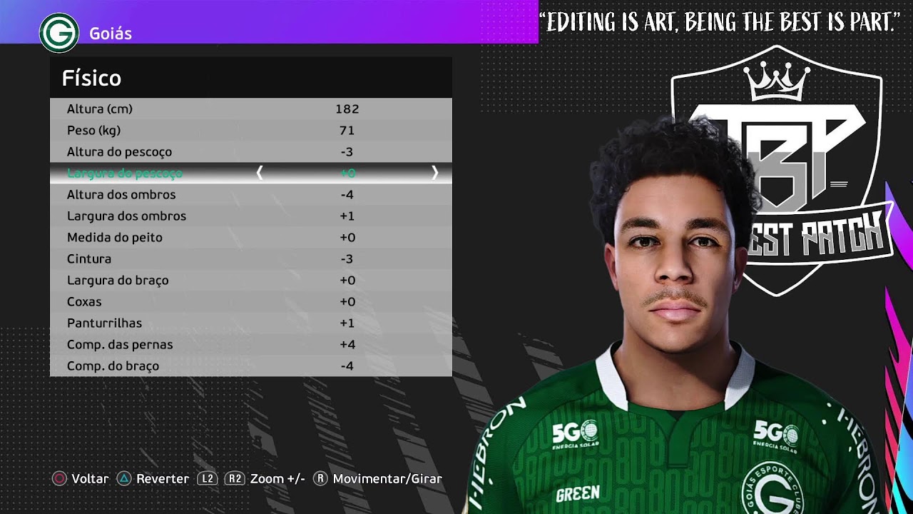 CRIANDO FACE PES 2021