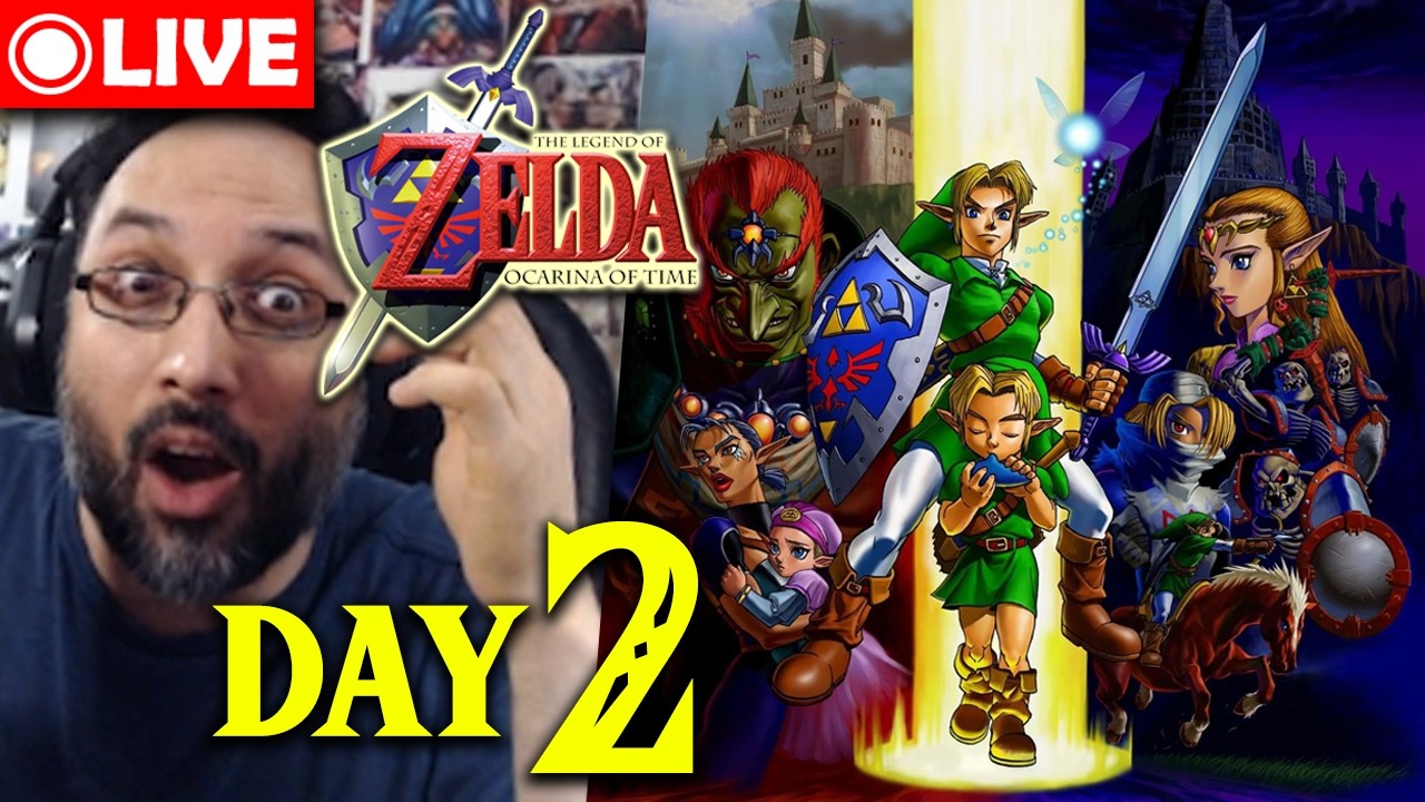 FIRST Time Completion! VB plays Legend of Zelda: Ocarina of Time - Day 2 | Full Stream (2-17-2026) 🔴