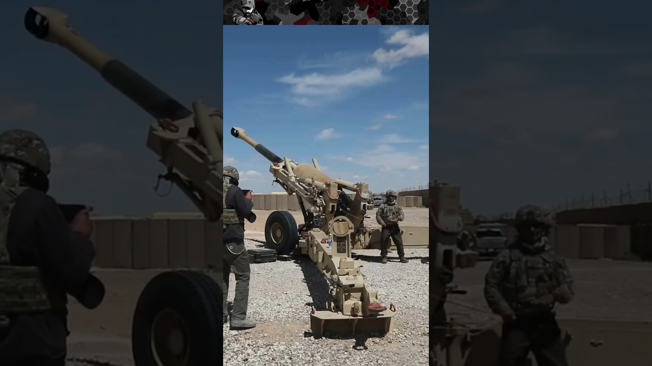 Iraq Army M198 Howitzer Training