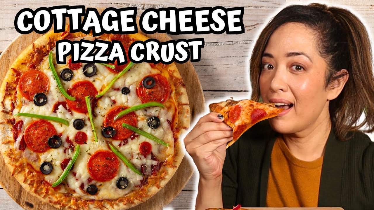 This Cottage Cheese Chicken Pizza Crust Surprised Us!