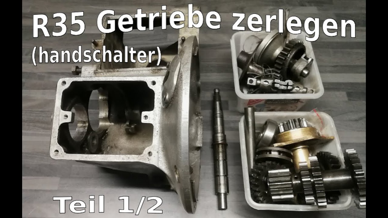 EMW/BMW R35 Getriebe zerlegen Teil 1