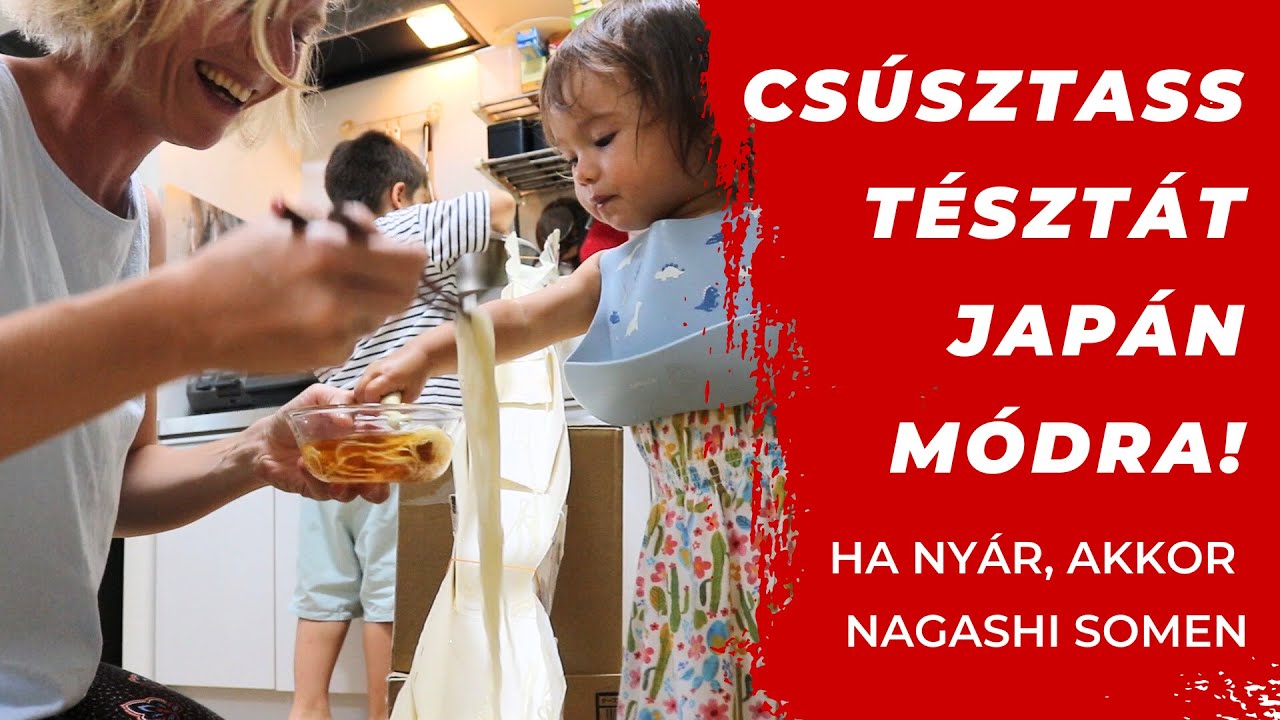 Csúsztass tésztát japán módra! – Ha nyár, akkor nagashi somen