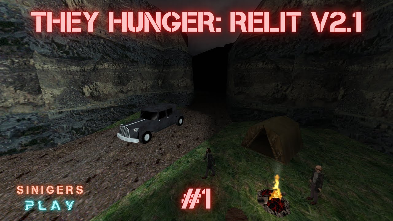 Прохождение They Hunger: Relit v2.1 (2024) | Эпизоды 1-2 | Half-Life 1 Mod