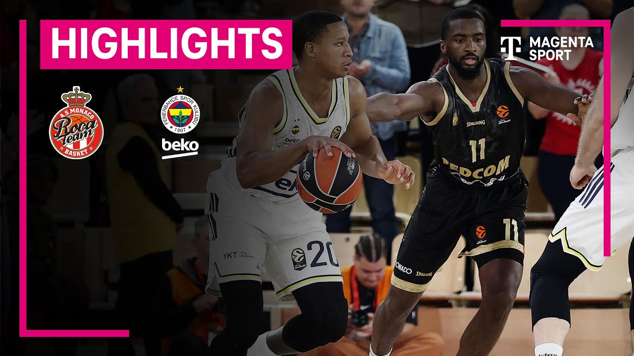AS Monaco - Fenerbahce Beko Istanbul | EuroLeague | MAGENTA SPORT