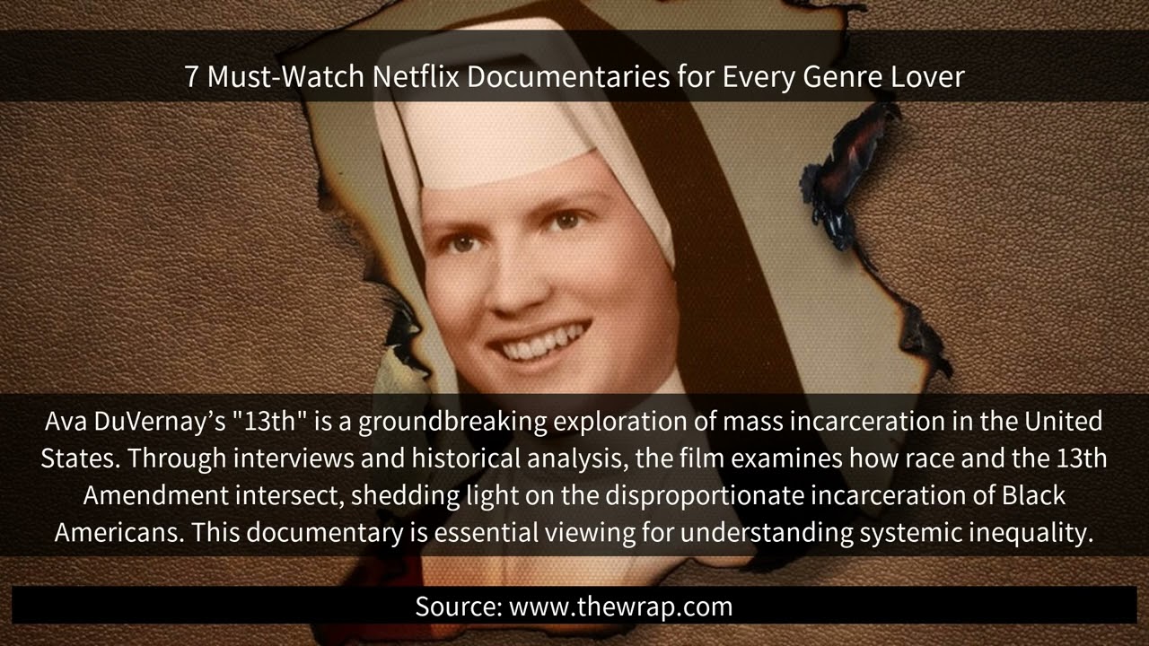 7 Must-Watch Netflix Documentaries for Every Genre #Netflix