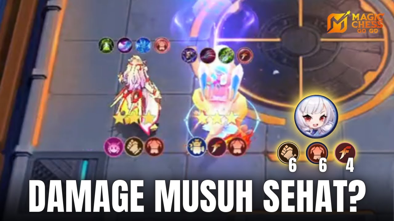 KAGURA KEKEBALAN TUBUH BIKIN GILA! GUINEVERE & BARATS B3 TERLALU OP 😱 | MAGIC CHESS GO GO