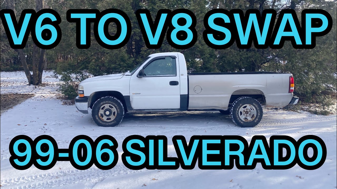 ОСНОВЫ ЗАМЕНЫ ДВИГАТЕЛЯ V6 НА V8 ДЛЯ SILVERADO/SIERRA 99-06