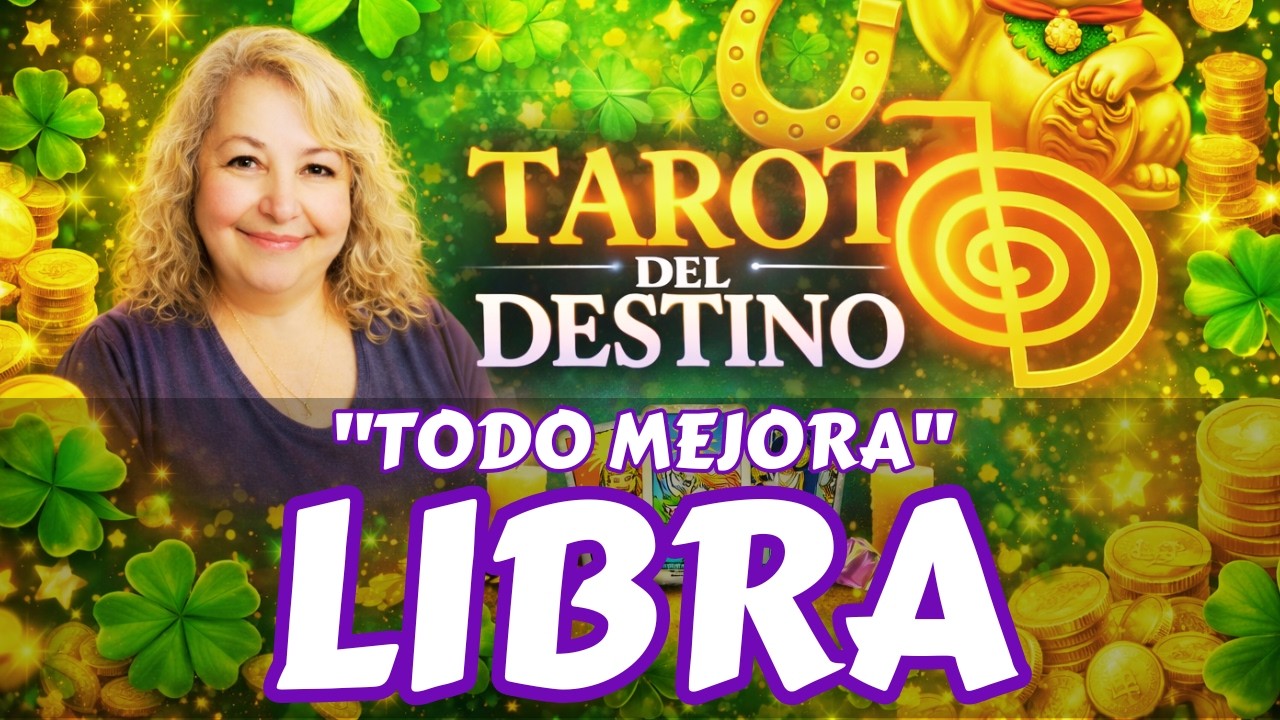 LIBRA ♎ DEJA LAS PREOCUPACIONES… VIENEN CAMBIOS QUE TE LIBERAN | Tarot del Destino #libra