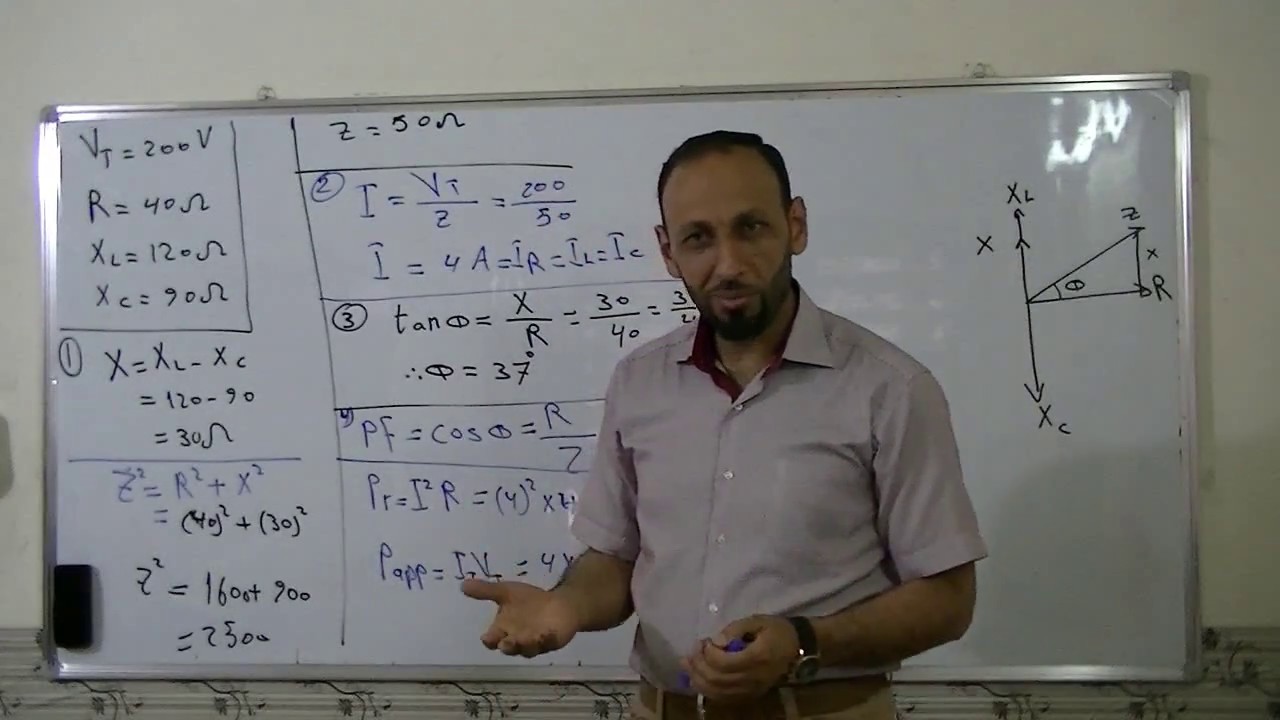 الدرس 18 الفصل الثالث مسائل التوالي ( مهم جدا )