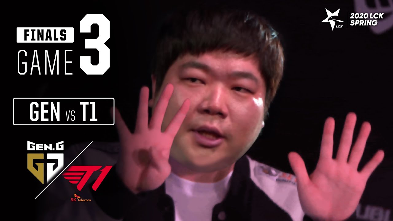 V9 | T1 vs GEN H/L 04.25 | 2020 LCK 스프링