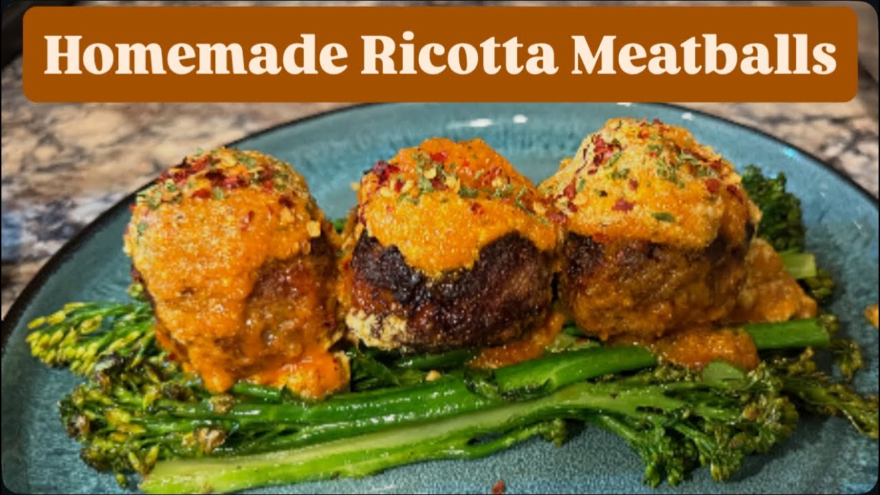 Melt-in-Your-Mouth Ricotta Meatballs That&rsquo;ll Win Hearts