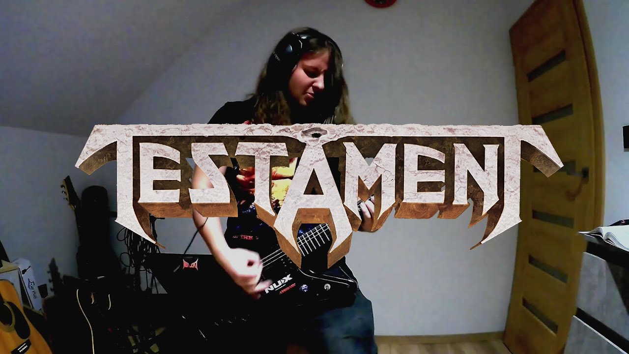 The Pale King - Testament (guitar cover by Kamil Staciwa)