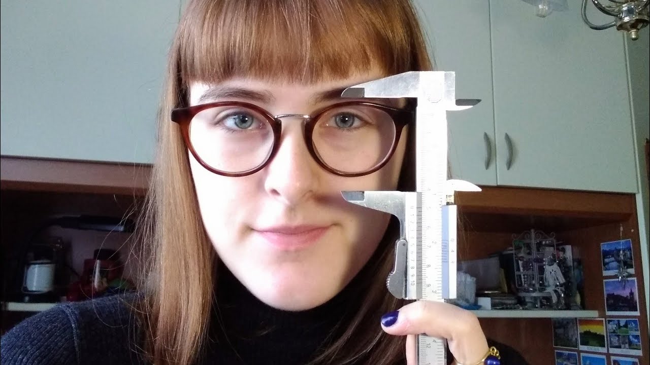 Come leggere il calibro decimale corsoio e misurare il diametro interno di un anello in millimetri