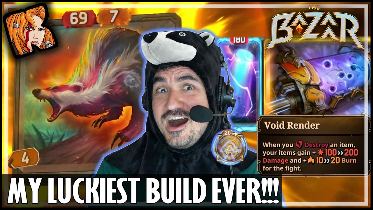 MY LUCKIEST BUILD EVER!!! - The Bazaar