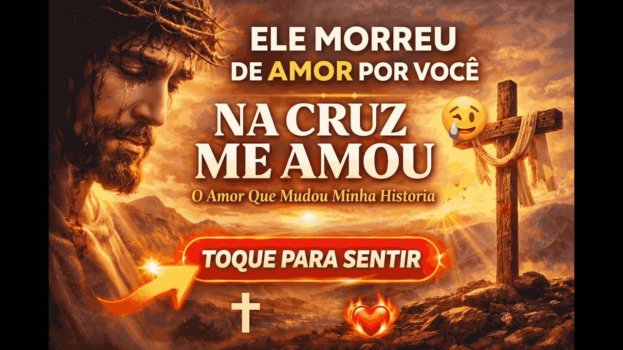 NA CRUZ ME AMOU | O Louvor do Amor Que Mudou a História ✝️❤️