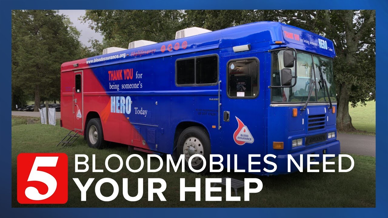 The bus driver shortage is impacting mobile blood drives. Here's how you can help