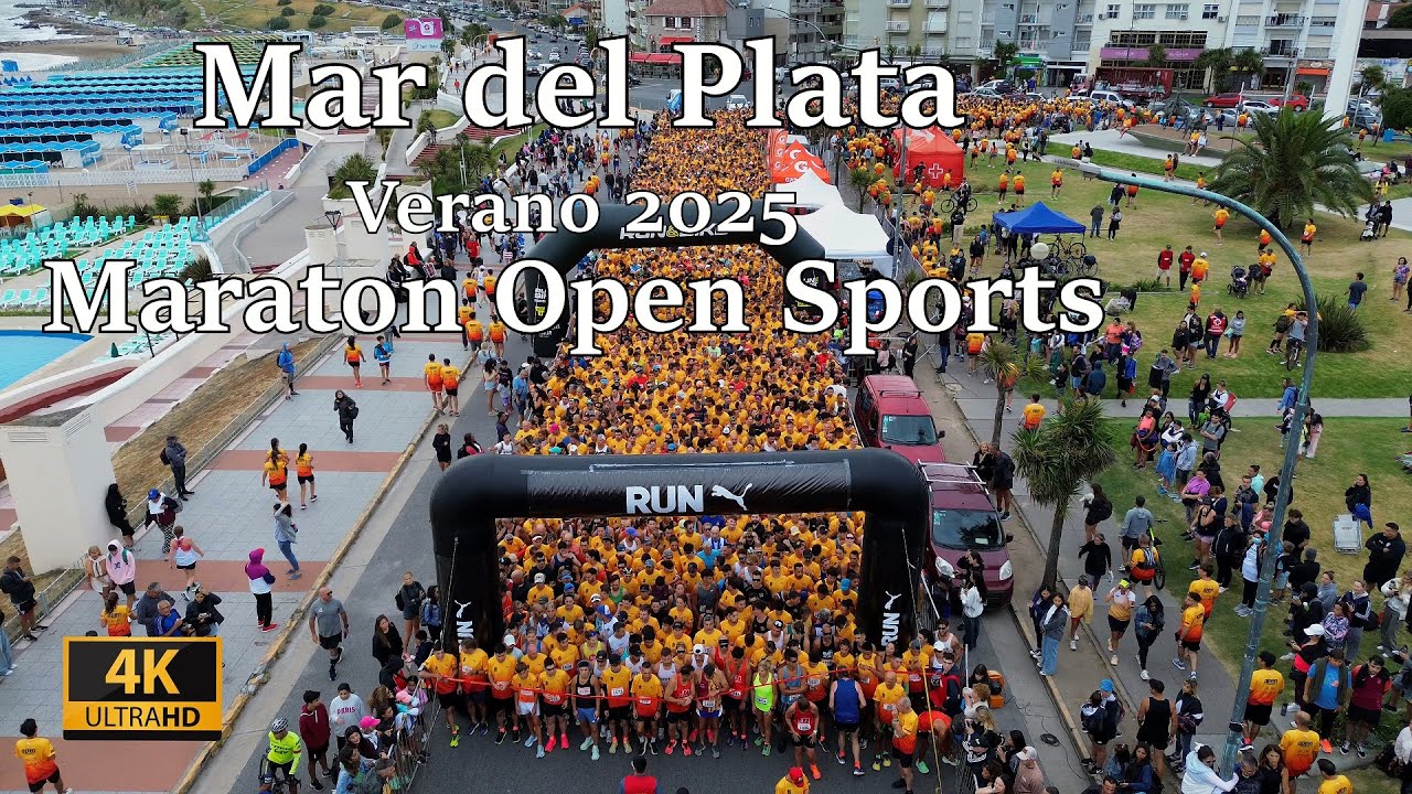 Fuimos a los 5k y 10k de Open Sports en Mar del Plata - Verano 2025