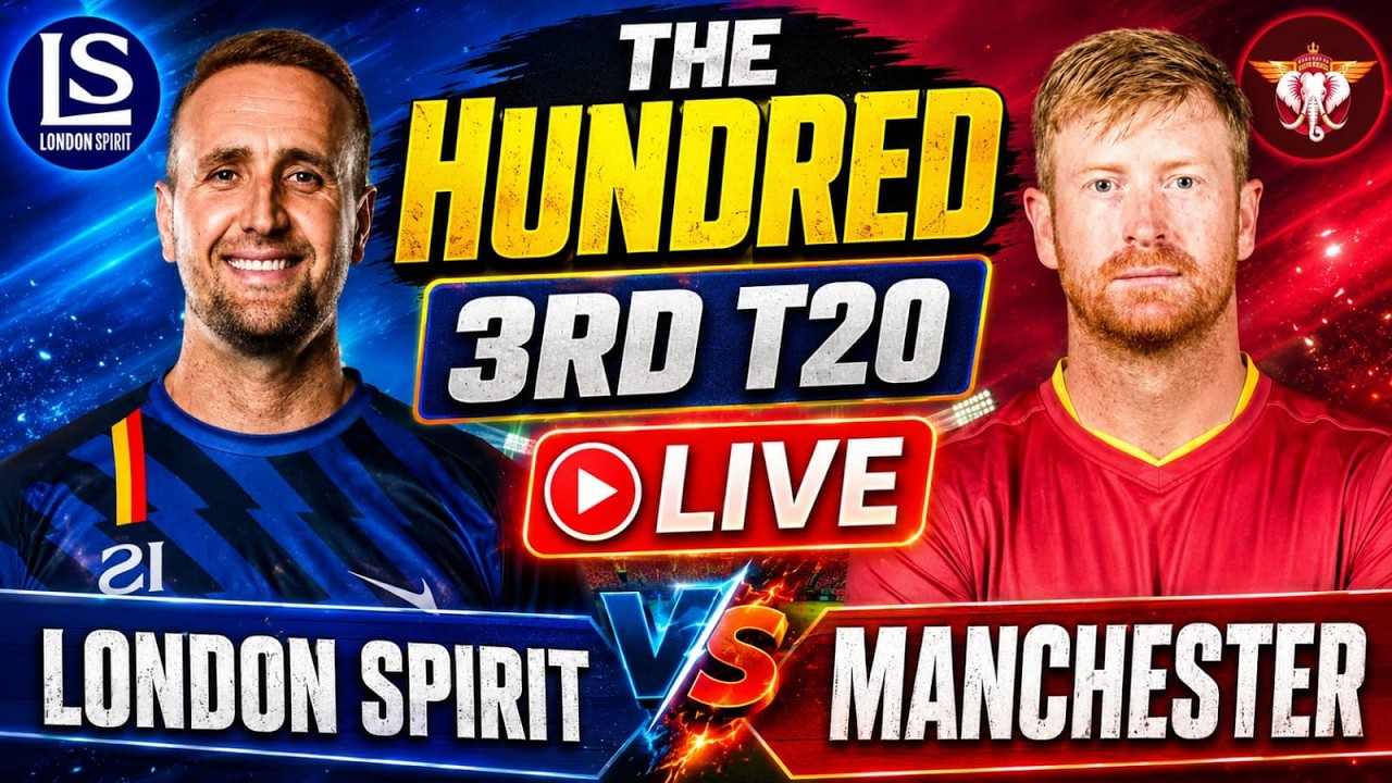 🔴MSG vs LS LIVE | Manchester Super Giants vs London Spirit | The Hundred 2026 Live Score