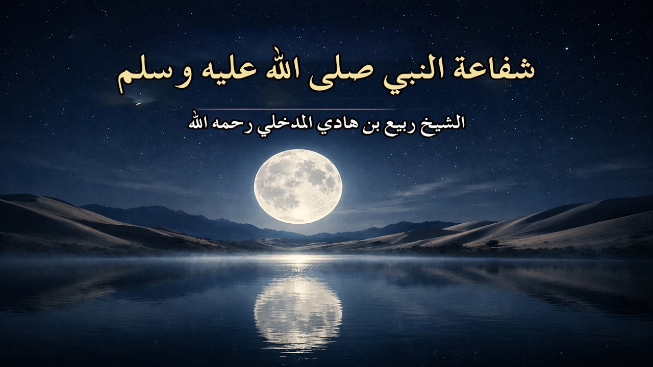 شفاعة النبي صلى الله عليه وسلم_ الشيخ ربيع بن هادي المدخلي رحمه الله
